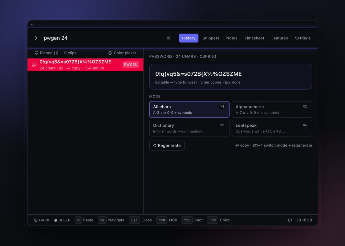 Password generator