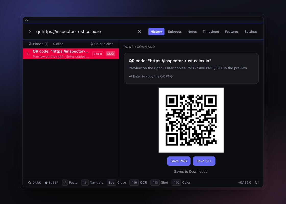 QR codes